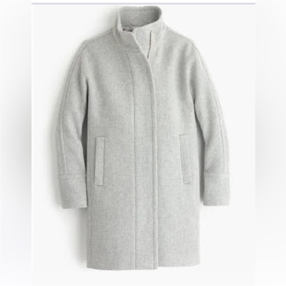 J Crew City Coat Grey Size 0